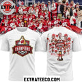 Wisconsin Badgers NCAA Ice Hockey 2026 National Champions Logo Two Sided Shirt