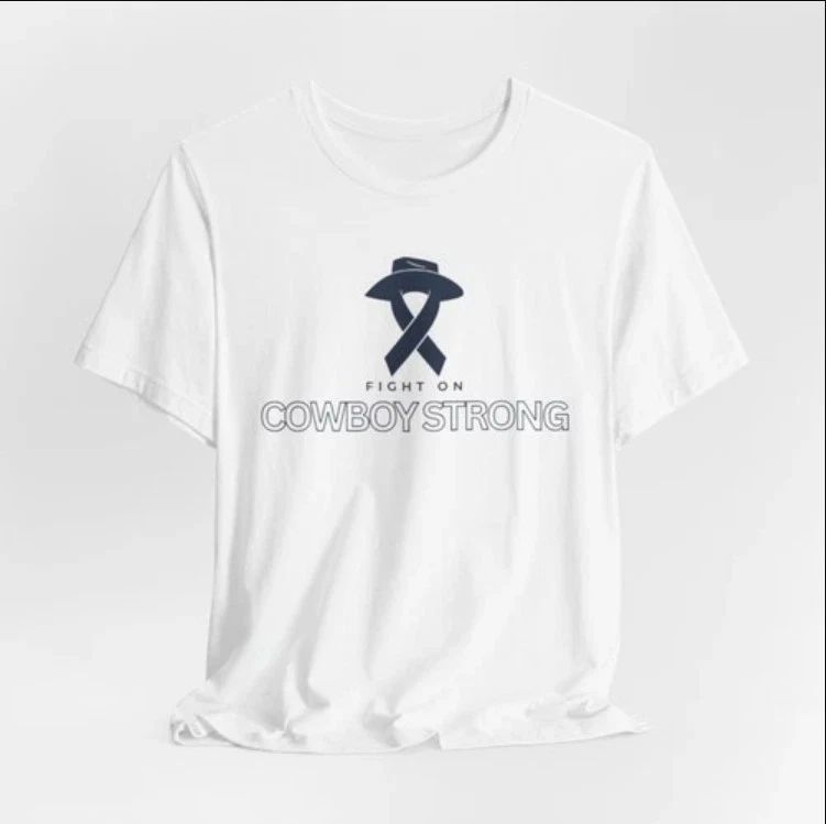 Cowboy Strong T-shirt - Support the Wortham Family Tee