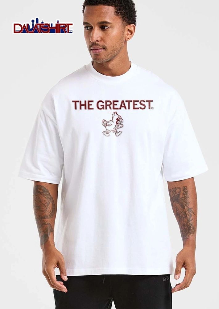 The greatest cardinal mascot running shirt