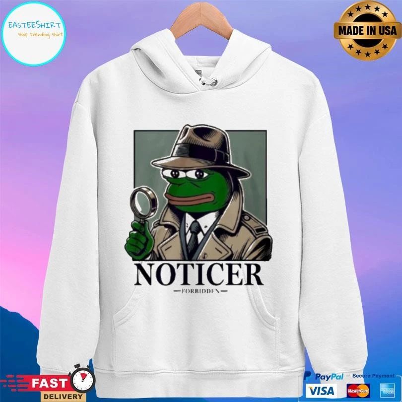 Noticer Pepe Forbidden Frog T-shirts