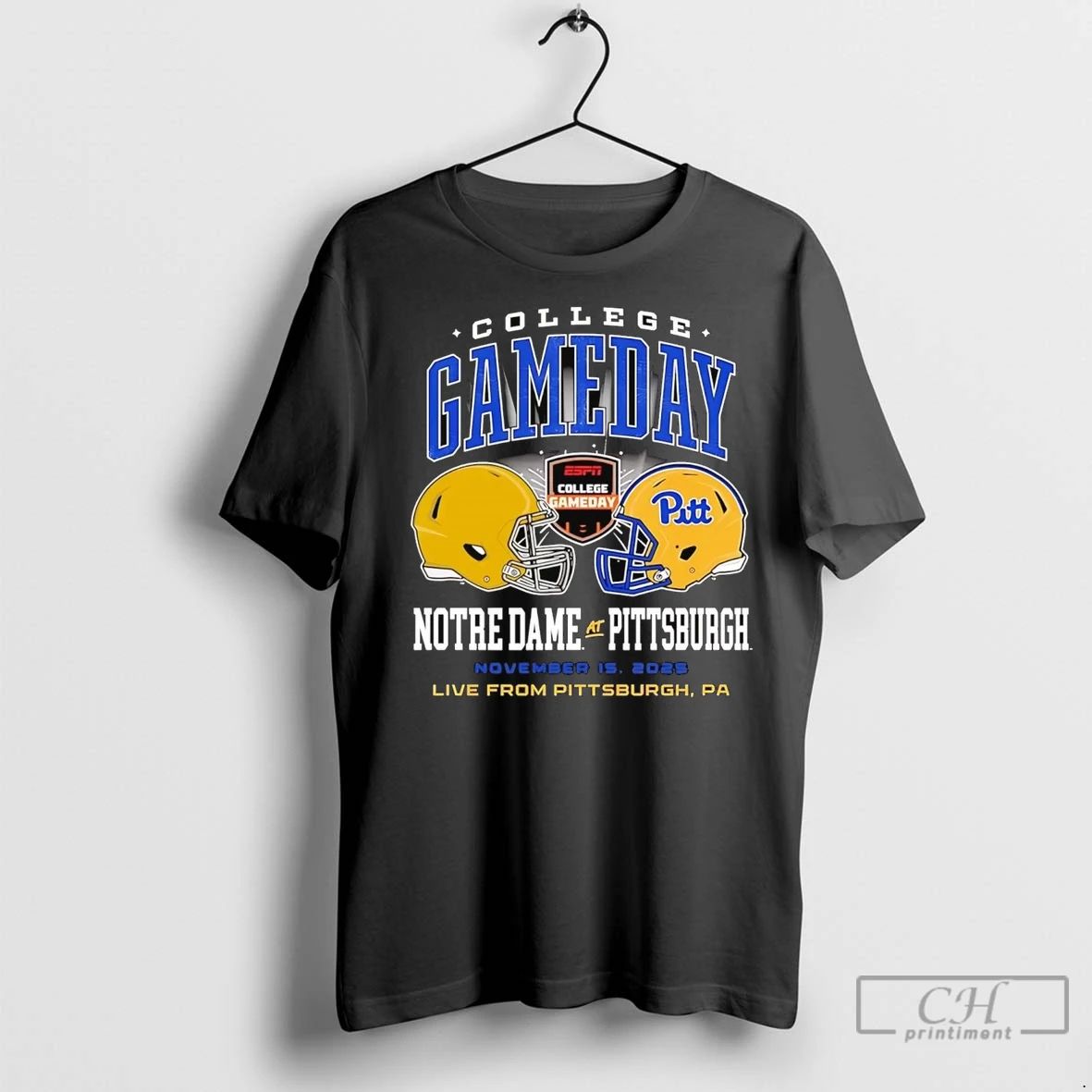 Premium Pitt Panthers Vs Notre Dame Fighting Irish College Gameday Helmet Matchup