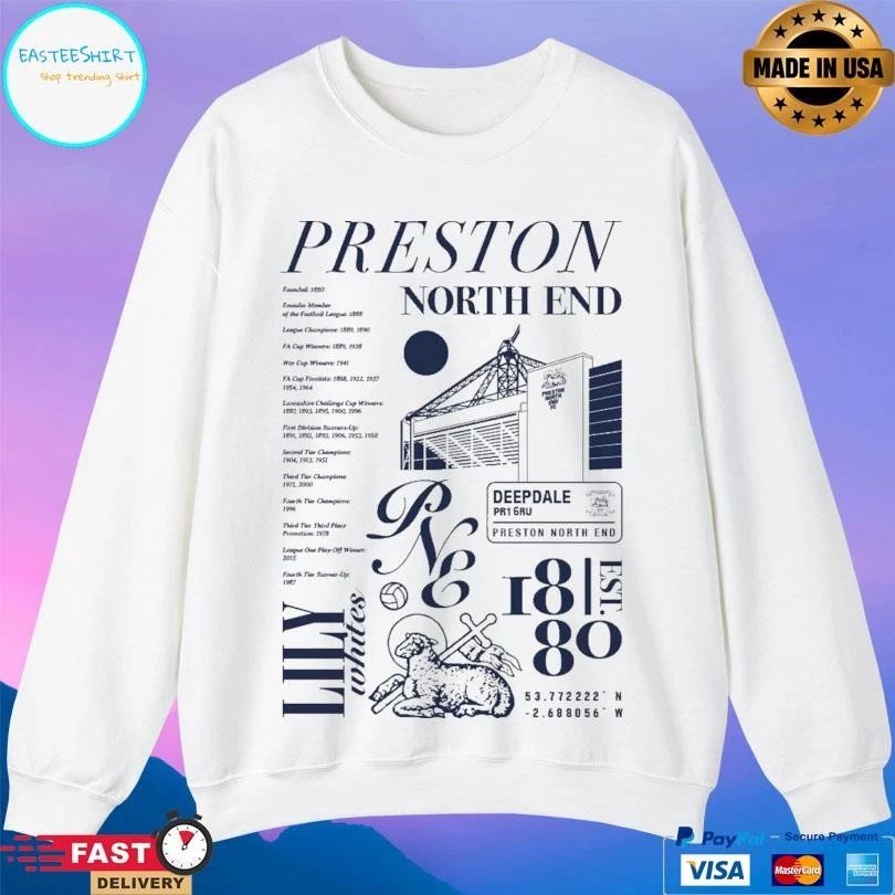 Preston North End Iconic Collection T-shirts