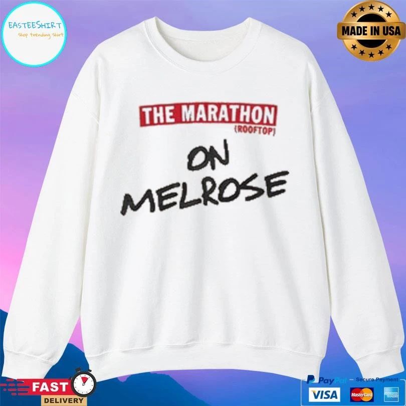 The Marathon Rooftop On Melrose T-shirts