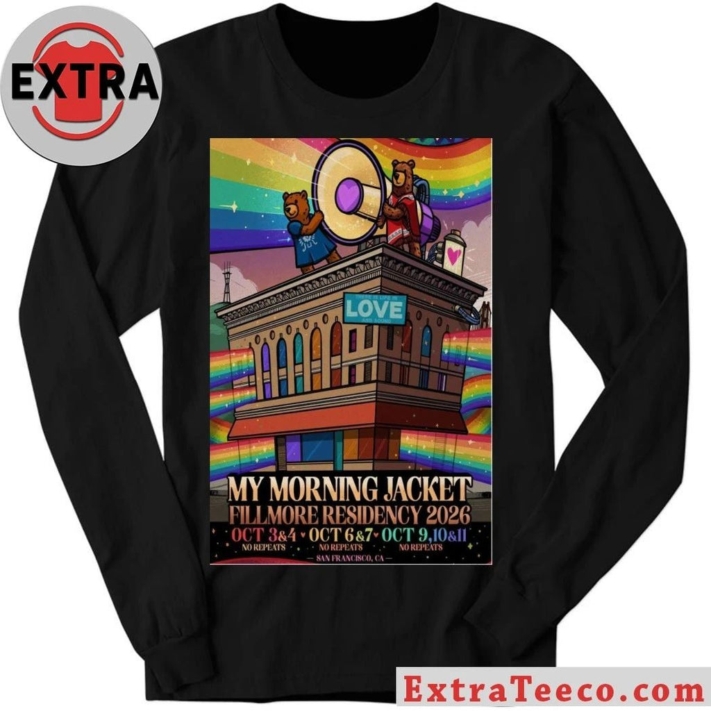 My Morning Jacket Shows at The Fillmore San Francisco, CA Oct 3-11, 2026 Poster Shirt