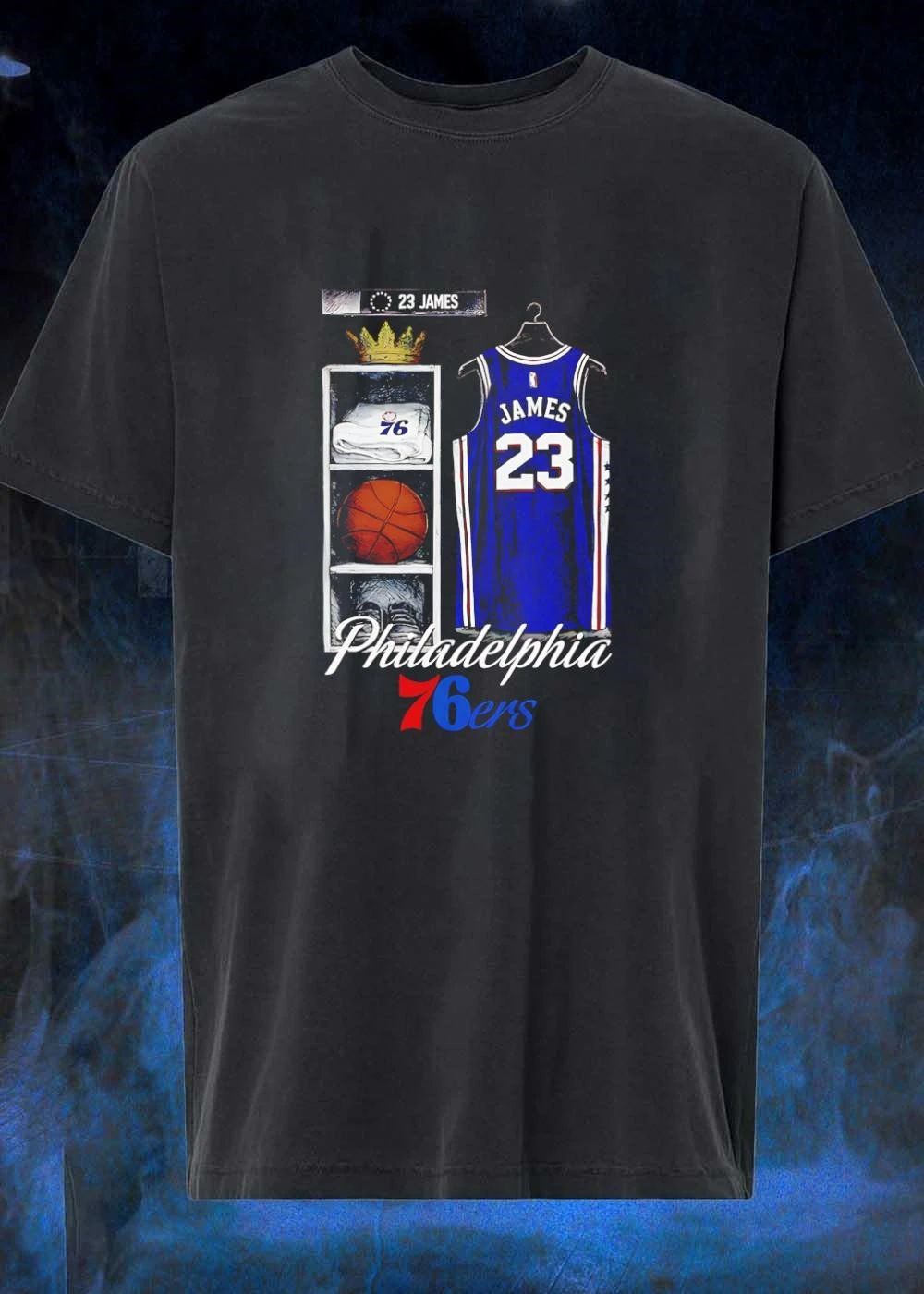 23 James Philadelphia 76ers Jersey Shirt