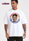 For President Let That Hate Out Clayton Bigsby 2028 Caricature Campaign Badge Stars shirt
