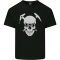 Rock Climbing Skull Mountain Climber Mens Cotton T-Shirt Tee Top