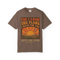 70's Retro For I Know The Plans Scripture Sunrise T-Shirt | Jeremiah 29:11