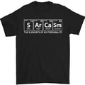 Sarcasm the Elements Personality Funny ECG Mens T-Shirt 100% Cotton