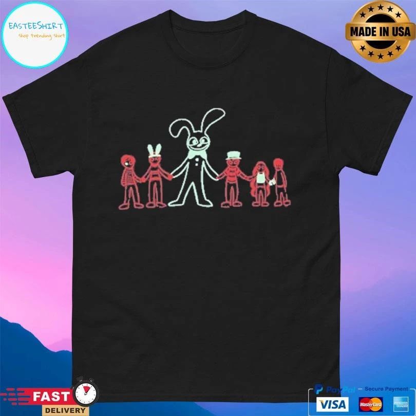 Bonnyjlox Rabbit Glows In The Dark T-shirts