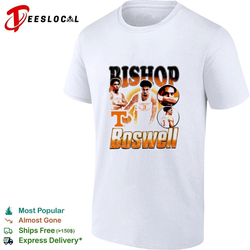 Bishop Boswell Tennessee Volunteers NCAA Basketball T-shirt