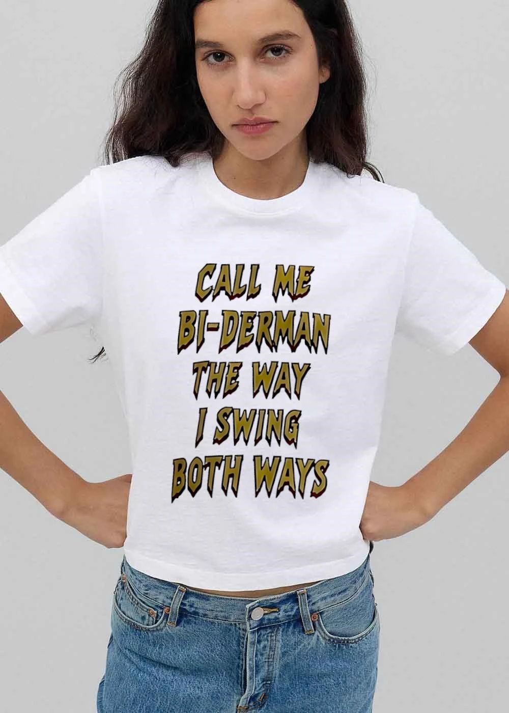 Call Me Bi Derman The Way I Swing Both Ways shirt
