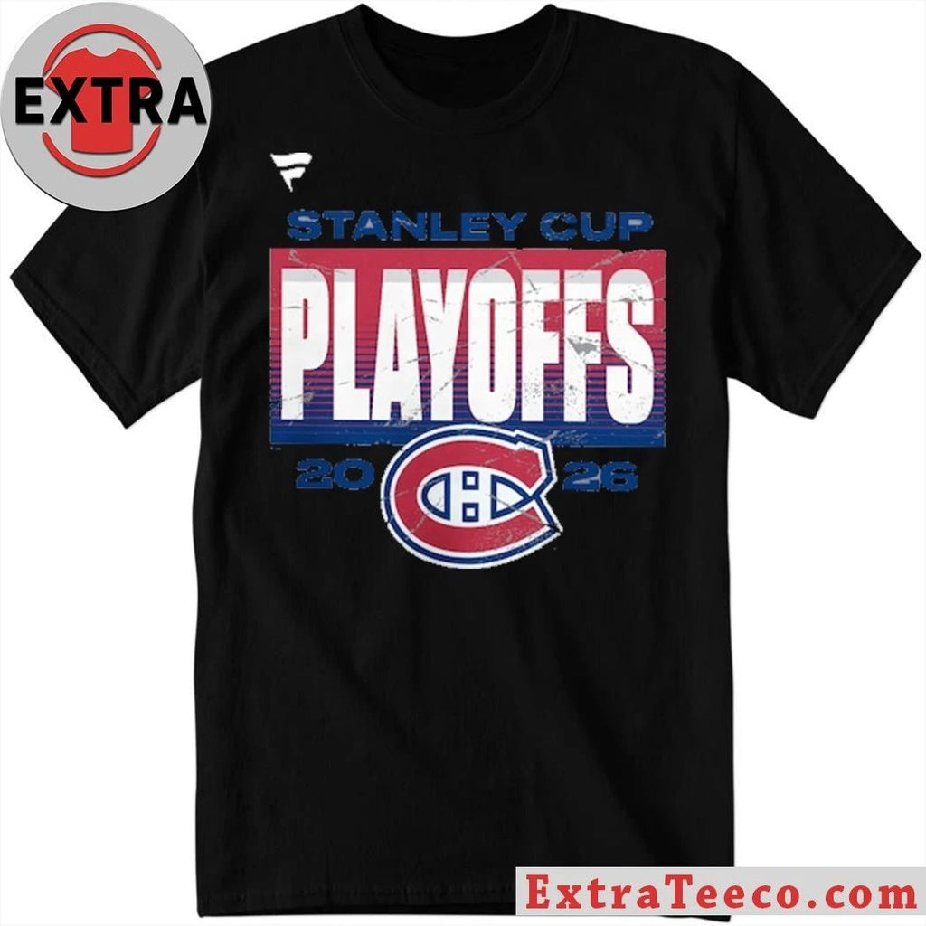 Montreal Canadiens Fanatics 2026 Stanley Cup Playoffs Shirt
