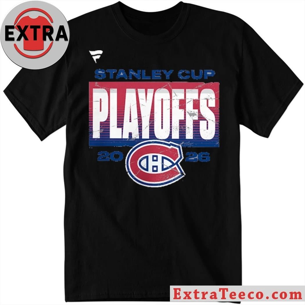 Montreal Canadiens Fanatics 2026 Stanley Cup Playoffs Shirt