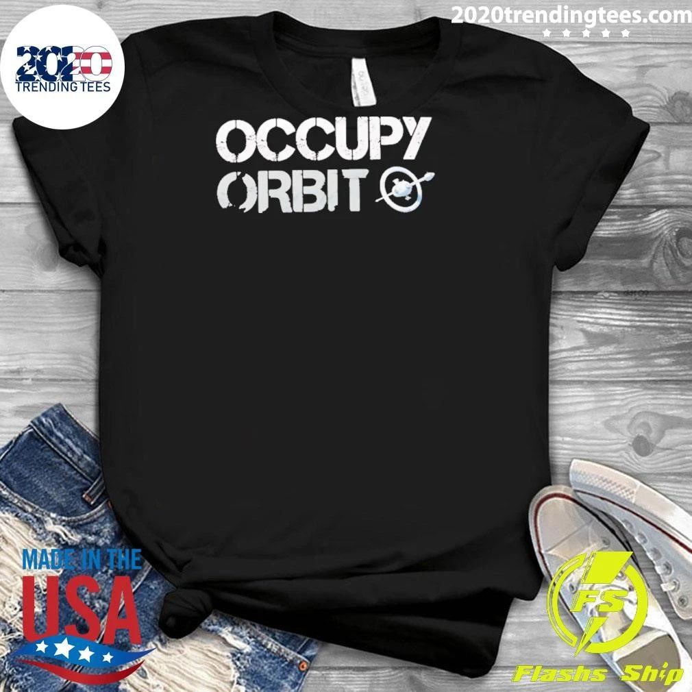 Occupy Orbit Space Station Science Astronomy Shirt