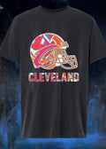 Cleveland Football Helmet Cavaliers Browns Guardians Logos Pattern shirt