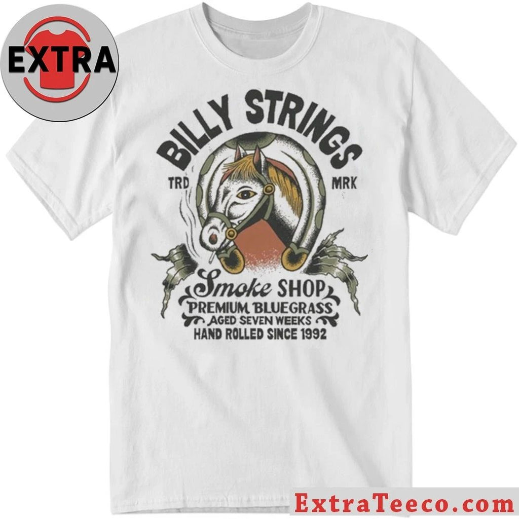 Billy Strings 2026 Winter Tour Smoke Shop Shirt
