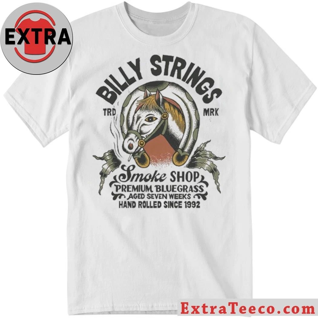 Billy Strings 2026 Winter Tour Smoke Shop Shirt
