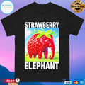 Strawberry Elephant Italian Brainrot Meme T-shirts