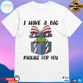 Grinch Middle Finger I Have A Big Package For You Christmas 2025 T-shirts