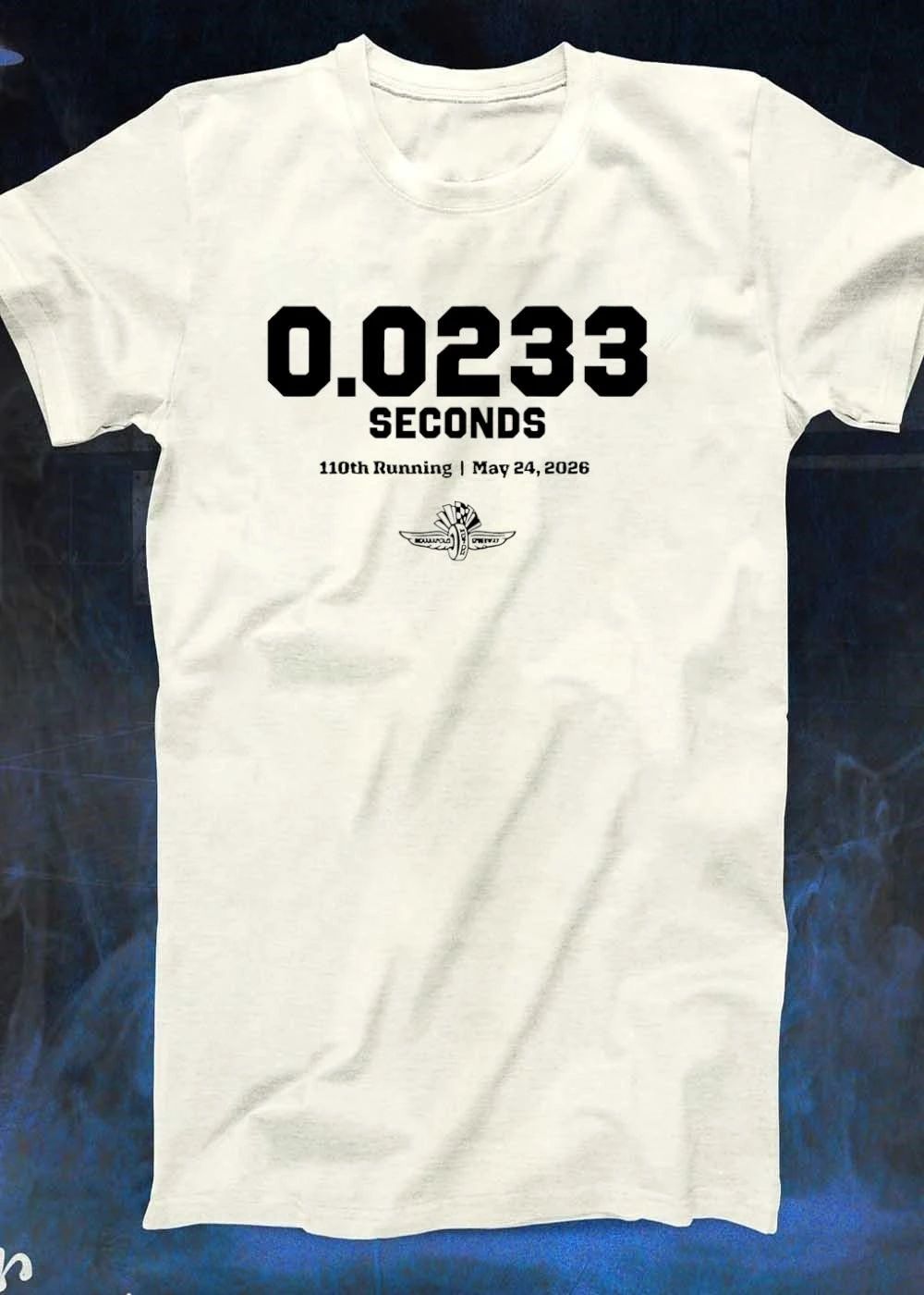 110th Running May 24 2026 00233 Seconds Indianapolis Motor Speedway shirt
