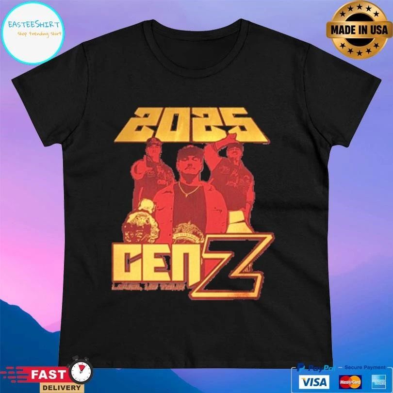 Gen Z Level Up Tour 2025 T-shirts