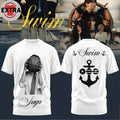 Suga BTS Swim Arirang Album Mixed Mesh Limited Edition Shirt