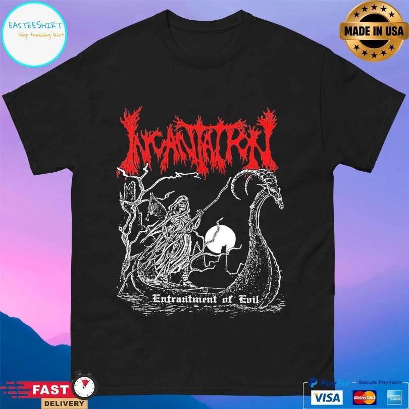 Incantation Entrantment Of Evil T-shirts