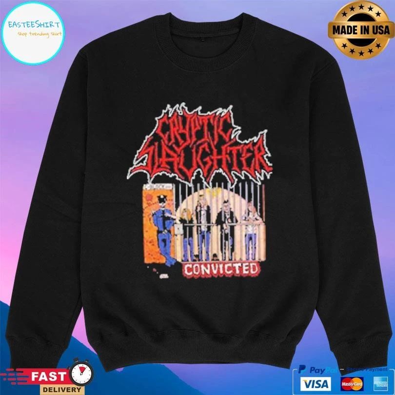 Cryptic Slaughter Convicted T-shirts
