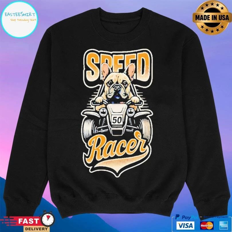 Speed Racer Frenchie T-shirts