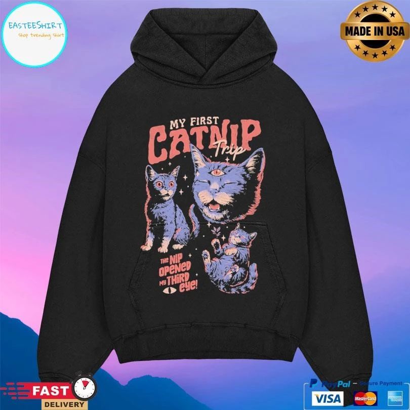My First Catnip Trip The Nip Opened My Third Eye T-shirts
