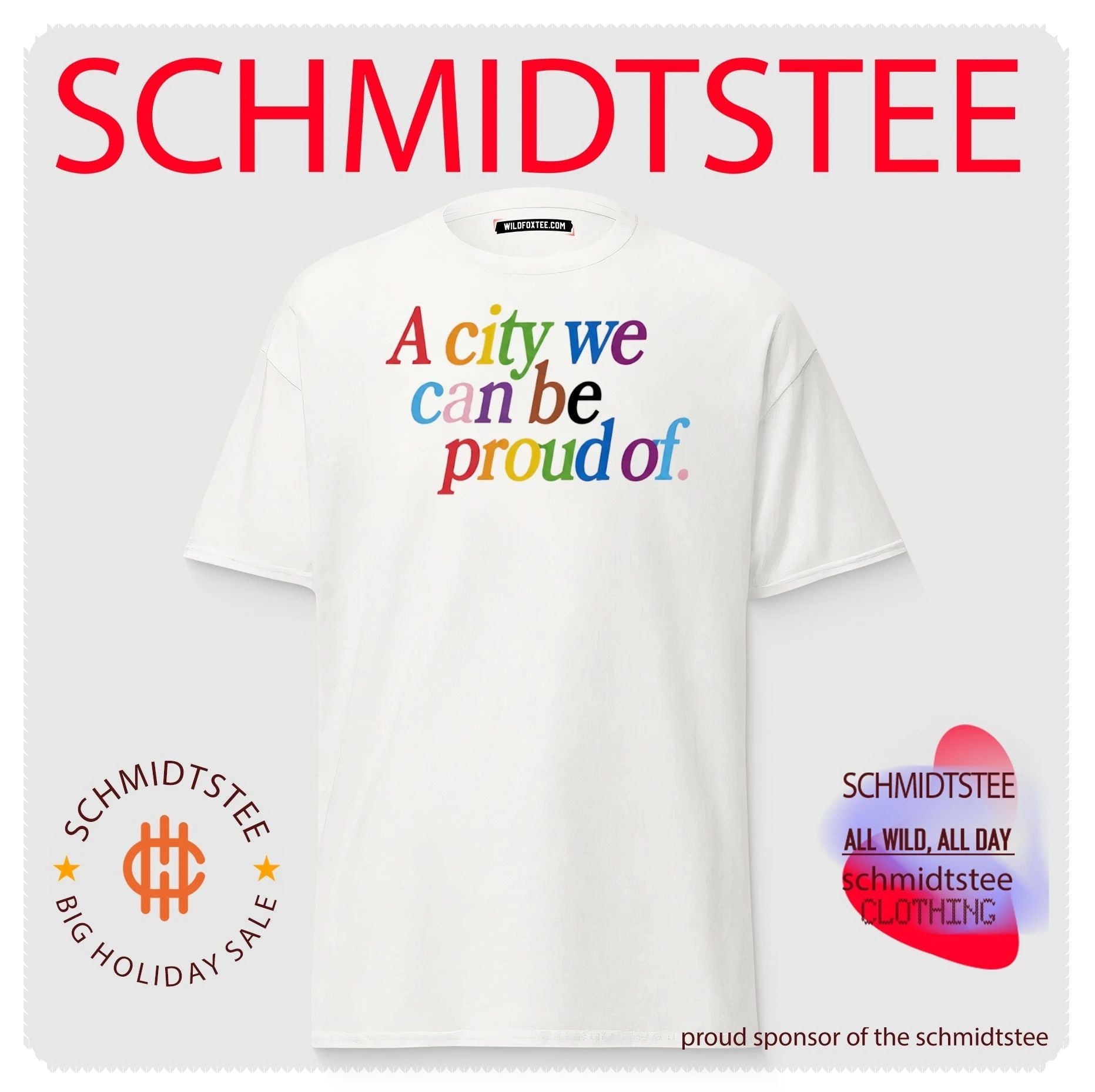 Brad Bradford A City We Can Be Proud Of Pride shirt