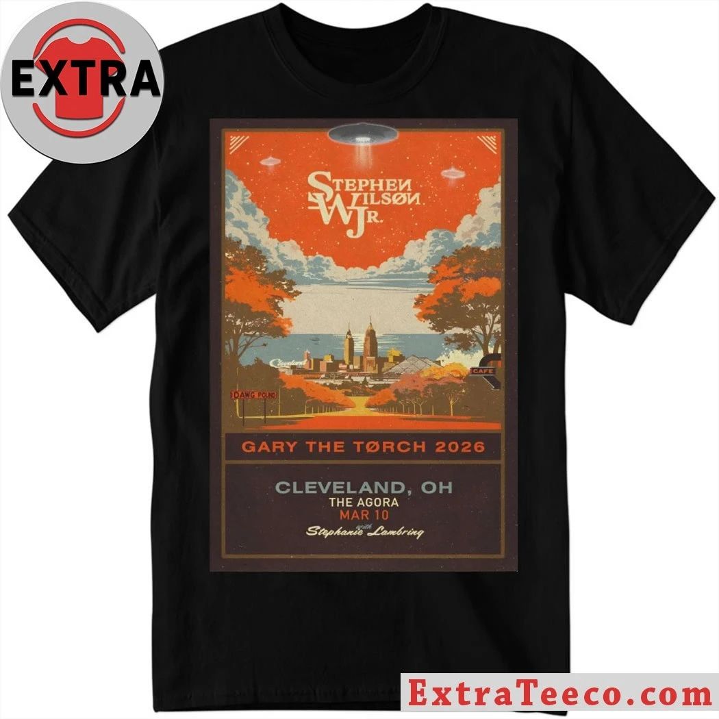 Stephen Wilson JR. Agora Theatre In Cleveland OH Mar 10 2026 Poster Shirt