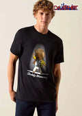 Teddy Mercury Cartoon Bear Stage Yellow Jacket Pose Spotlight shirt