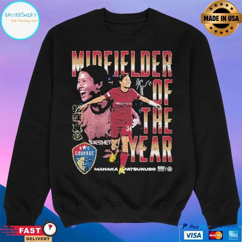 Manaka Matsukubo North Carolina Courage 2026 Midfielder Of The Year T-shirts