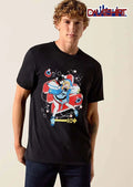 Ao2 Plus Anime Girl Winking Black Teddy Bear Red Bandages shirt