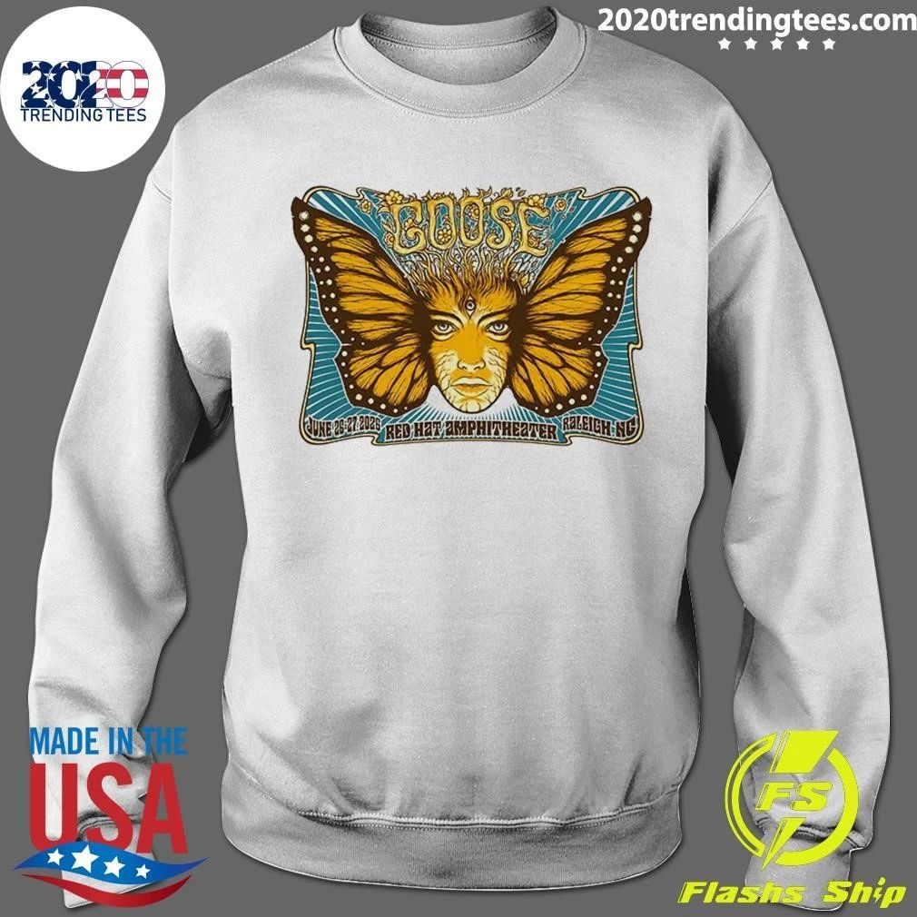 Goose The Band At Red Hat Amphitheater In Raleigh NC On June 26 27 2026 Shirt