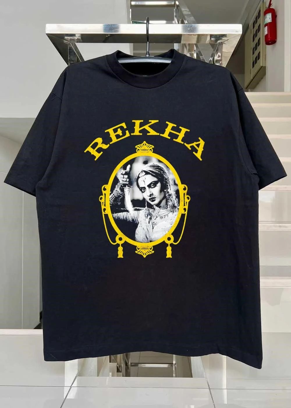 Iconic Diva Holding a Dagger Rekha Shirt