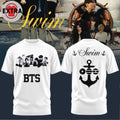 BTS Swim Arirang Album Mixed Mesh Edition For Fan T-Shirt