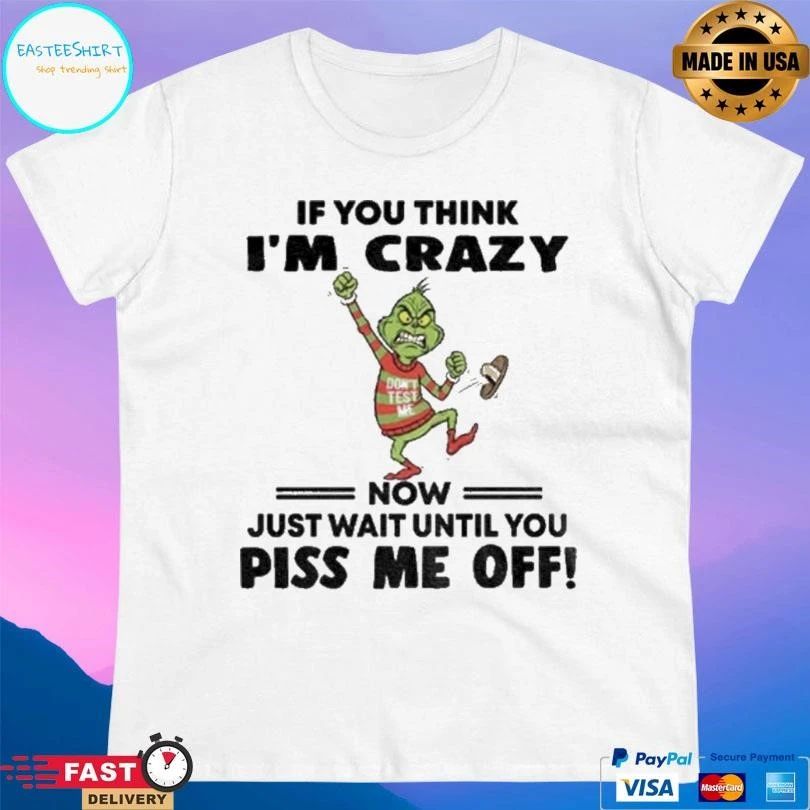 Grinch Im Sorry My Resting Face Is Bitch Face Intimidating I’m Actually A Fucking Delight Christmas 2025 T-shirts