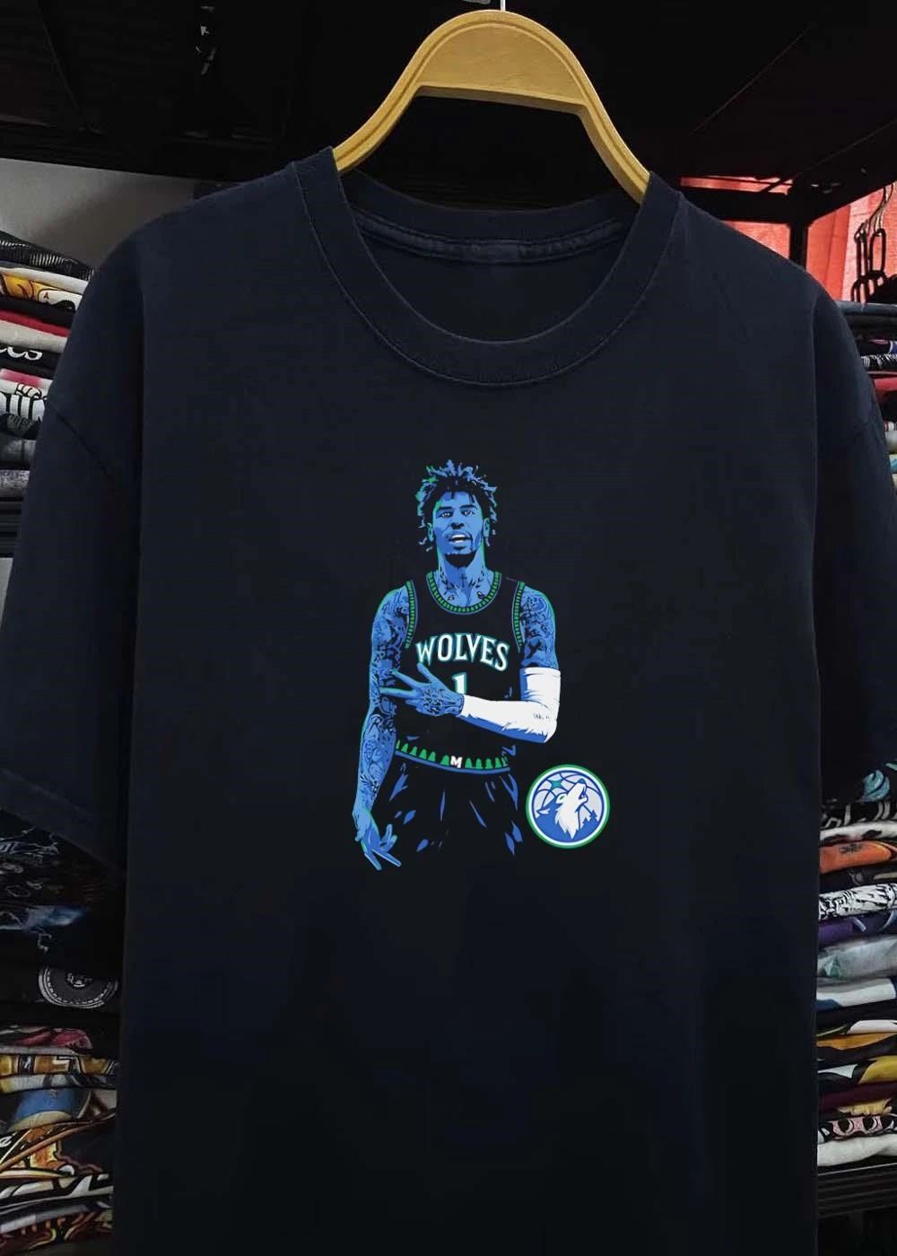 Anthony Edwards Minnesota Timberwolves Wolves 1 Basketball T-Shirt