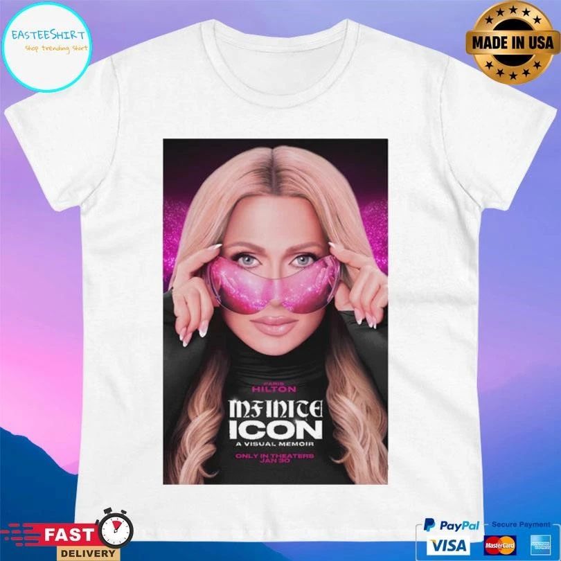 Paris Hilton Mfinice Icon A Visual Memoir Only In Theaters Jan Do T-shirts