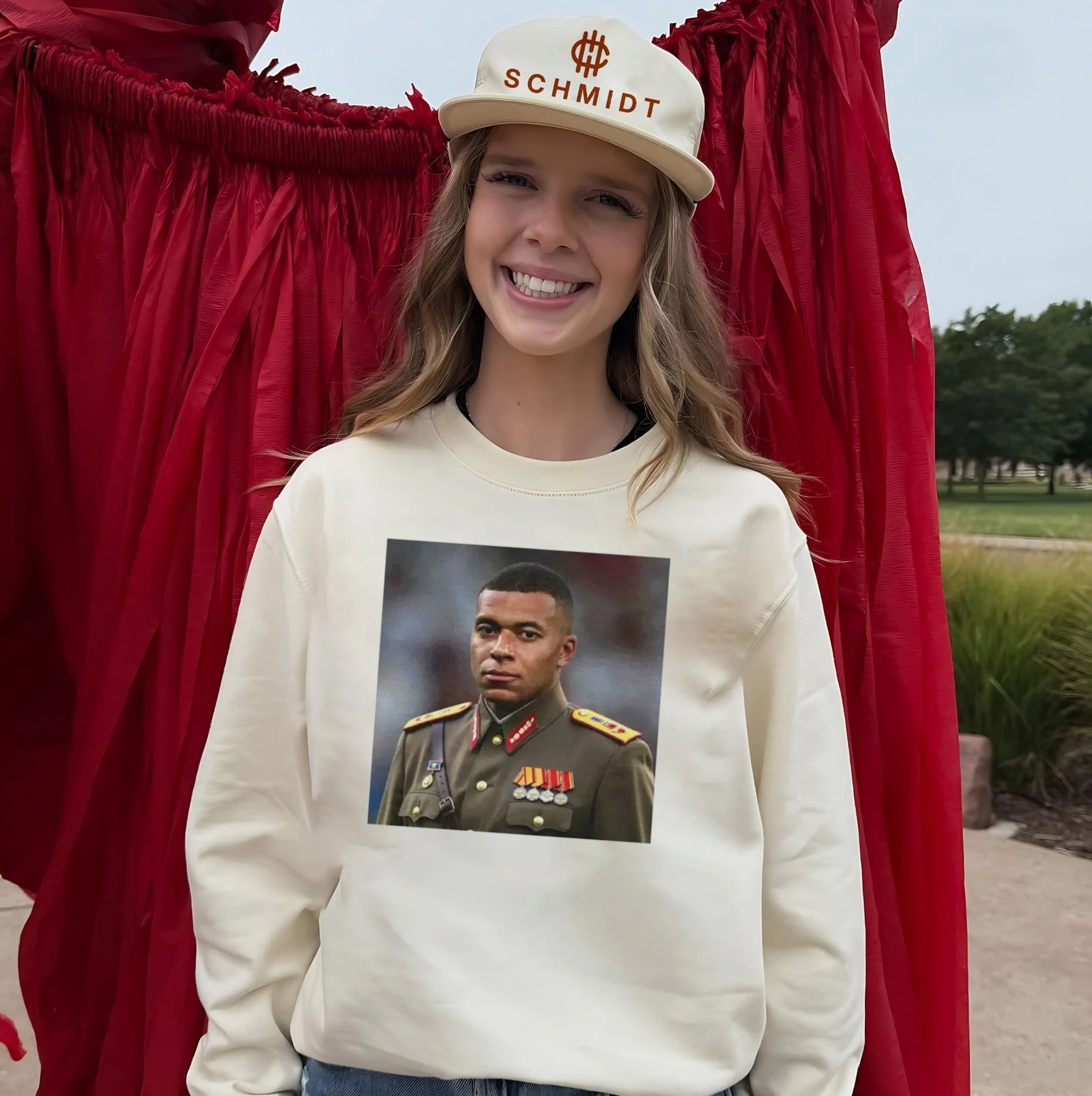 Kylian Mbappe Dictator Real Madrid Military Portrait shirt