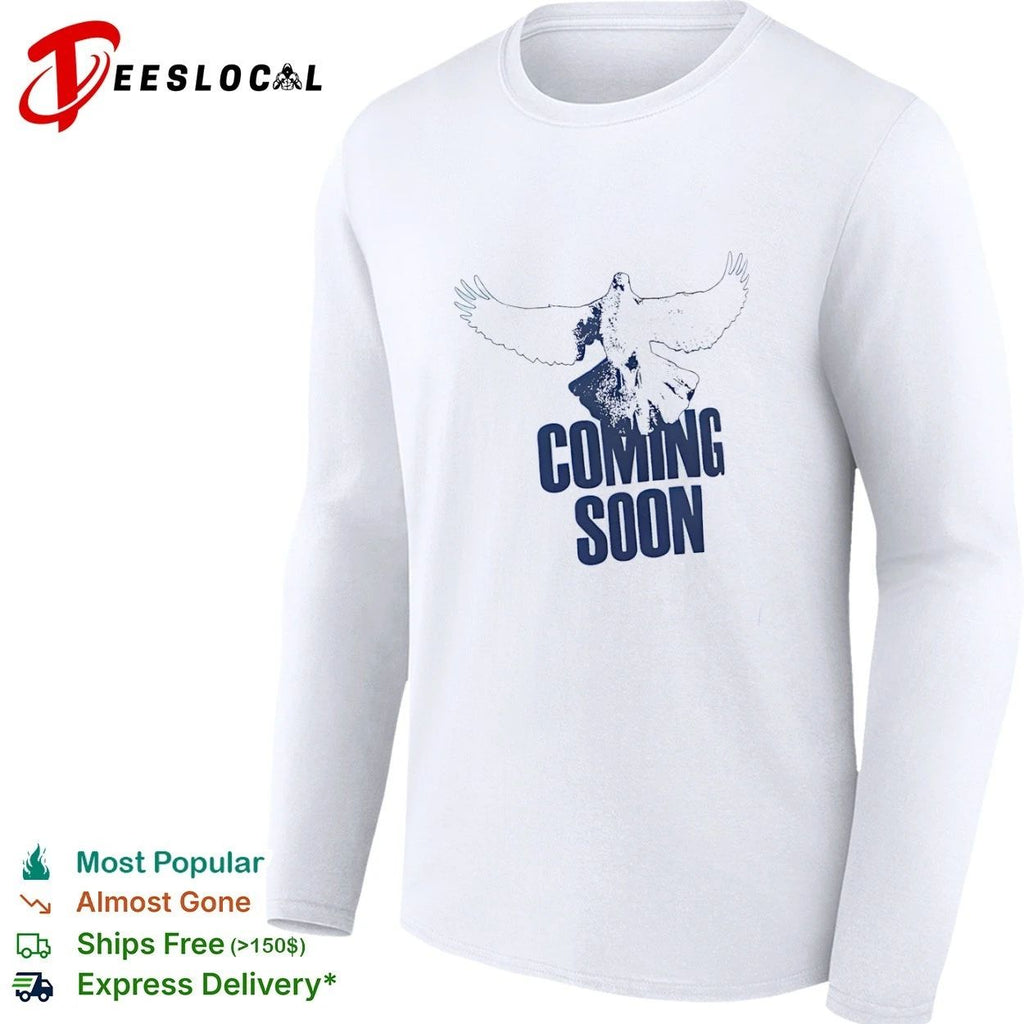 Coming Soon Dove inspirational bird T-shirt