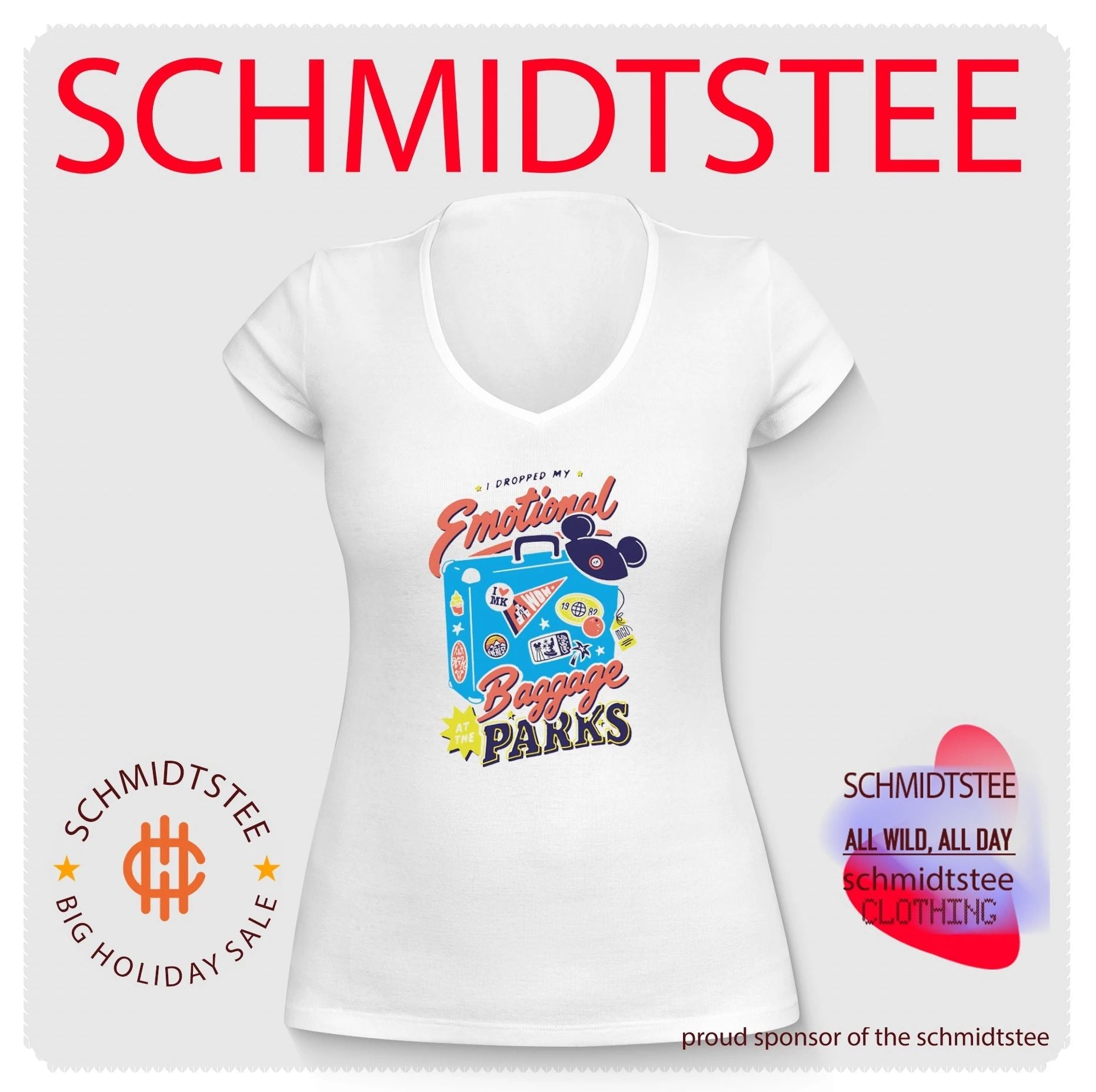 I Dropped My Emotional Baggage at the Parks shirt