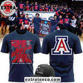 Arizona Wildcats Men’s Basketball Final Four Locker Room 2026 Logo Two Sided Shirt- Top-Rated Gift for College Basketball Lovers