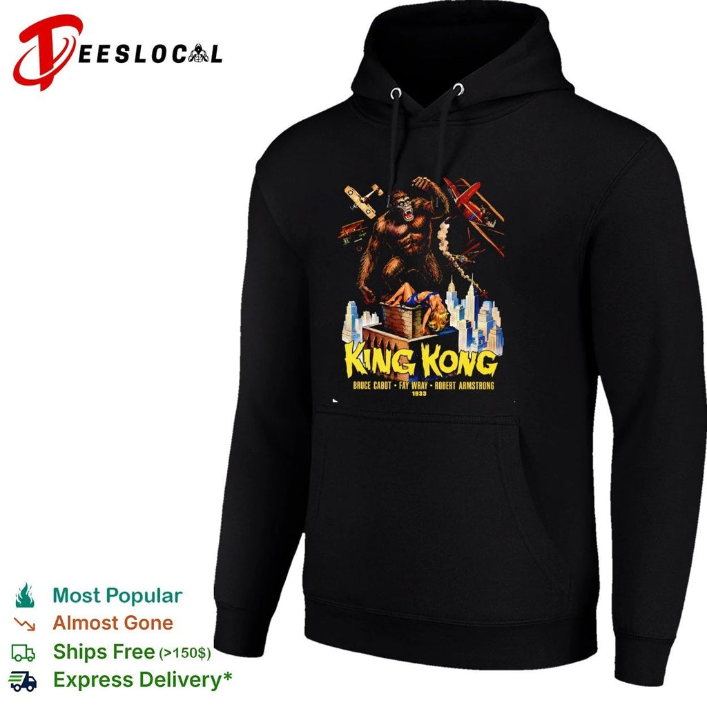 King Kong Bruce Cabot Fay Wray Robert Armstrong 1933 T-shirt