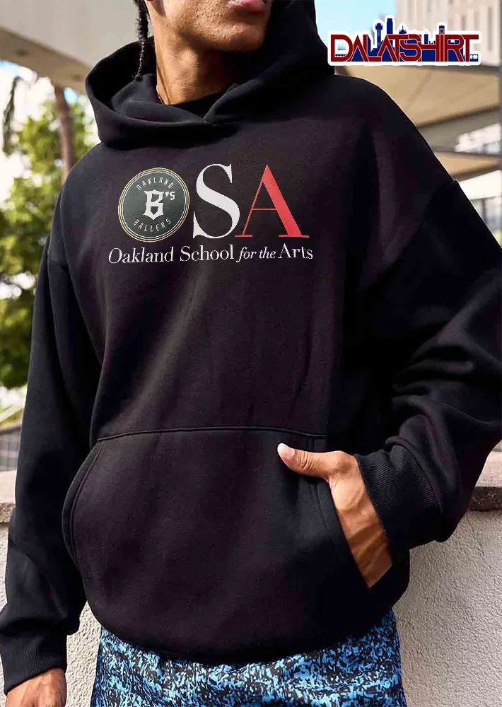 Oakland Ballers Bs Osa School For The Arts Round Emblem Giant Letters shirt