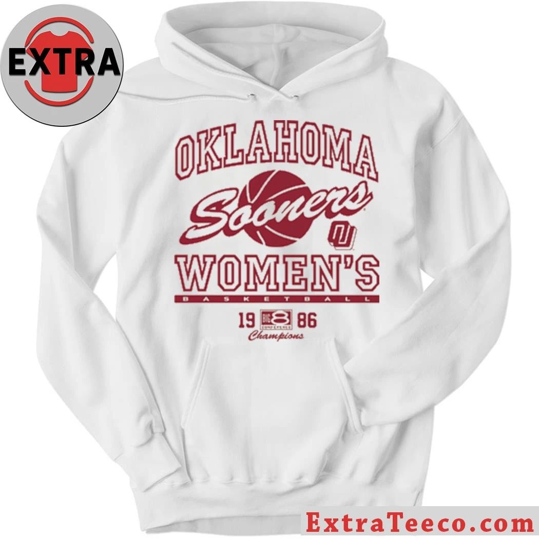 Oklahoma Women’s Basketball 1986 Big 8 Champs Heavyweight T-Shirt