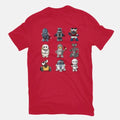 Cool T-shirt with a cute little robot design for men and women